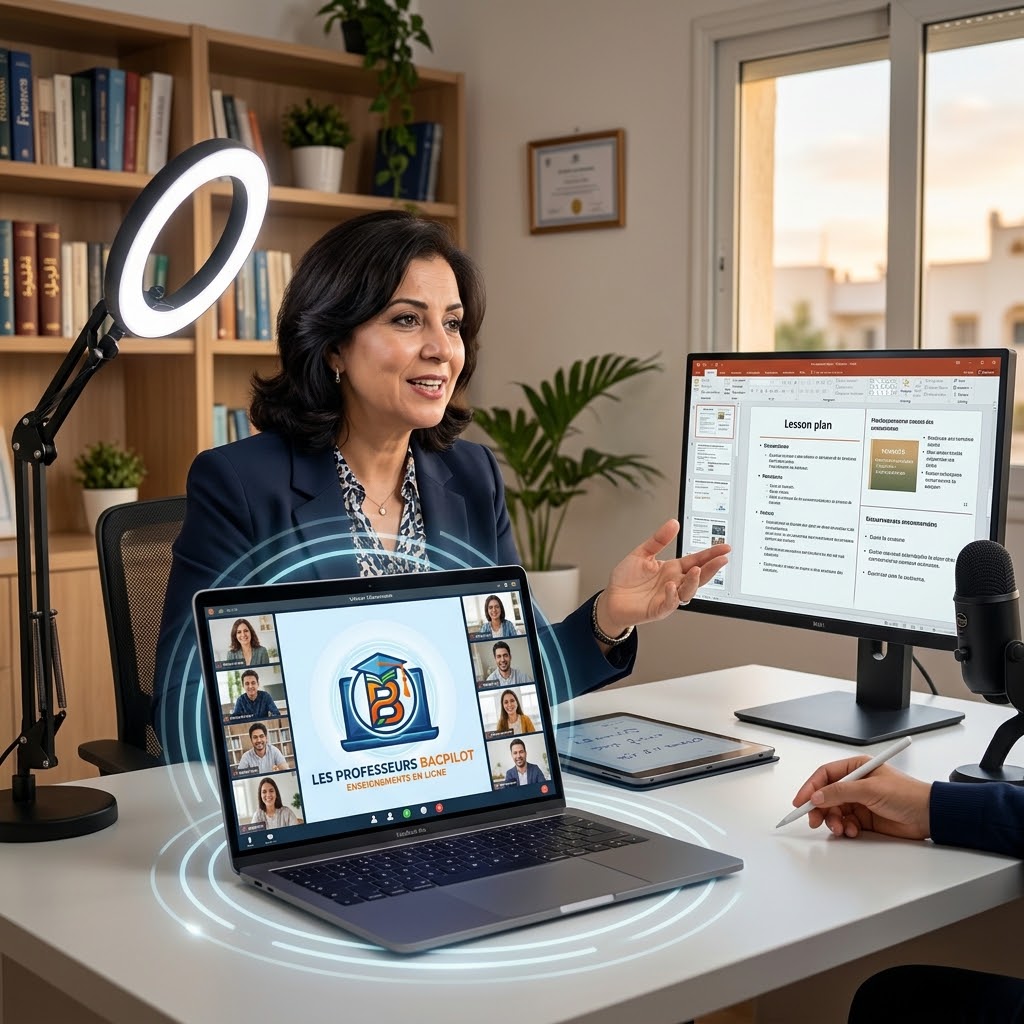 استعمال فضاء BacPilot للتدريس